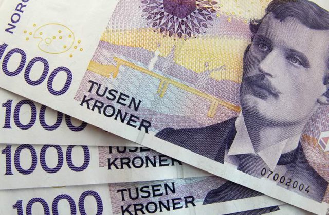 norwegian krone to pound sterling